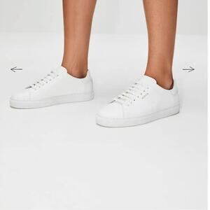 Axel Arigato Clean 90 White Leather Sneakers Size 36 /US 6